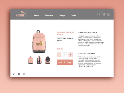 puma for behance