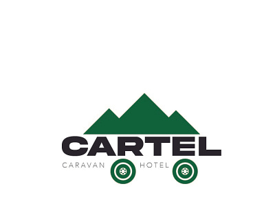 Cartel (caravan hotel) behance branding caravan design dribble hotel illustration illustrator logo photoshop tour tourism