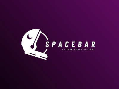 Spacebar Logo Negative Concept