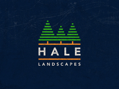 Hale Landscapes Logo Concept brand brandidentity branding concept design logo vector