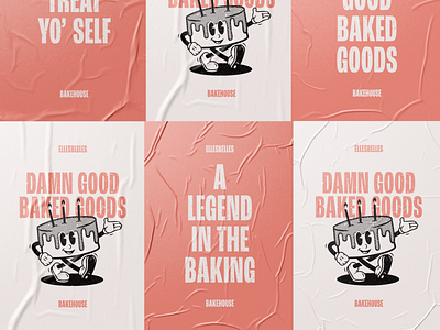 Poster Concepts • Ellesbelles Bakehouse