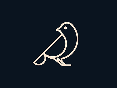 Bird Logo bird branding concept craftsman creative dark design furniture identity jackdaw logo minimal scandinavian simple