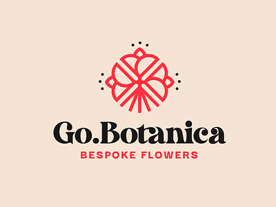 Florist Logo Concept brand branding concept flat florist floristry flowers graphic design identity design illustration logo minimal simple