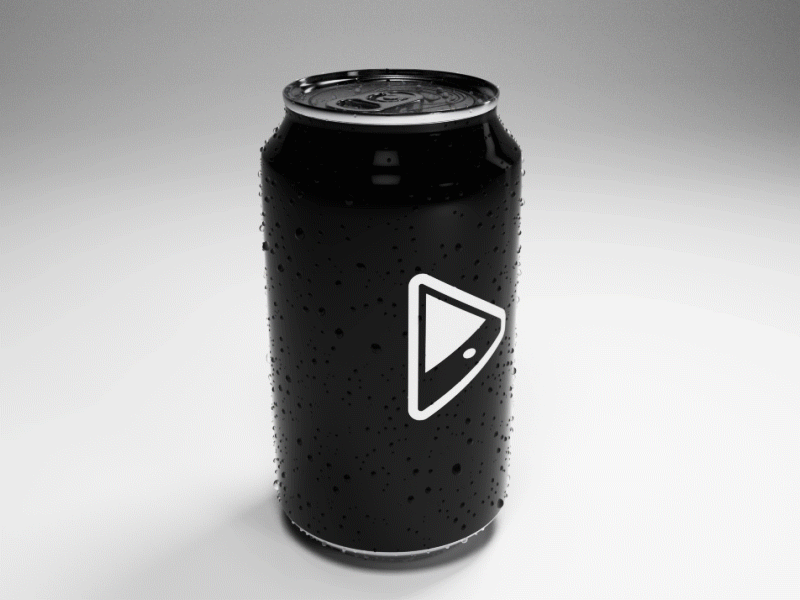 Soda Can 2danimation 3d animation aftereffects animation branding cinema4d cola logo minimal motion graphics typography