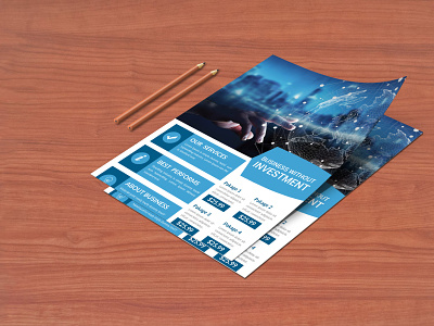 Flyer Design (V-04) branding business card businesscard graphic design illustration illustrator stationary design typography