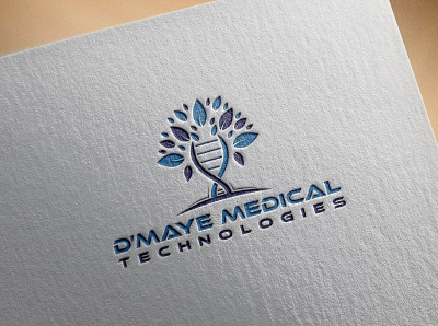 Medical Technologies LOGO animation branding clean design graphic design illustration illustrator logo medical technologies typography