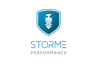 Storme Performance Logo 2 branding identity logo motorcycle racing storm thunderbird