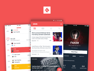 Instant eSports Redesign