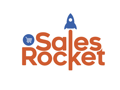 Sales Rocket Team Logo branding graphic design logo