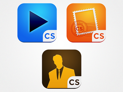 A few iOS Icons for a suite of Apps app business icons ios mail remote sales