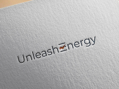 Unleash Energy logo design adobe illustrator design logo vector