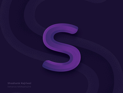 Letter S logo paper fold adobe illustrator icon logo vector