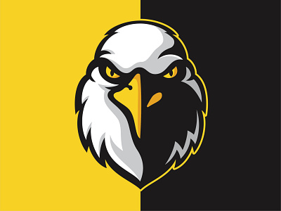 Eagles Mascot beak bird branding design eagle earth eyes falcon icon illustration illustrator logo mascot predator sports logo typography vector