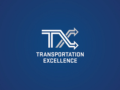 Transportation Excellence arrows blue excellence logistics logo strategy t transportation tx x