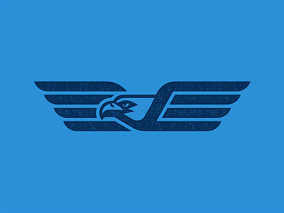 Eagle america beak blue ecommerce eye fly illustrator logo mascot photoshop soar sports logo united states usa wing