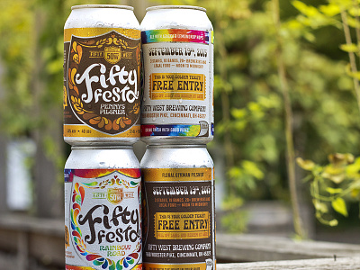 Fiftyfest 2015 Cans beer cans