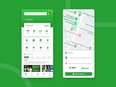 GOJEK Mobile Apps - Redesign branding design gojek mobile mobile app design mobile ui mobileapp mobileappdesign redesign ui ui design uidesign uidesigner uiux ux ux design uxdesign uxdesigner