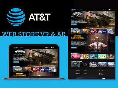 Web UI - AT&T VR & AR STORE