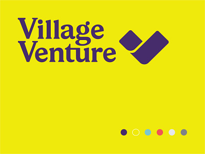 Village Venture Identity brand branding design for good idenity logo