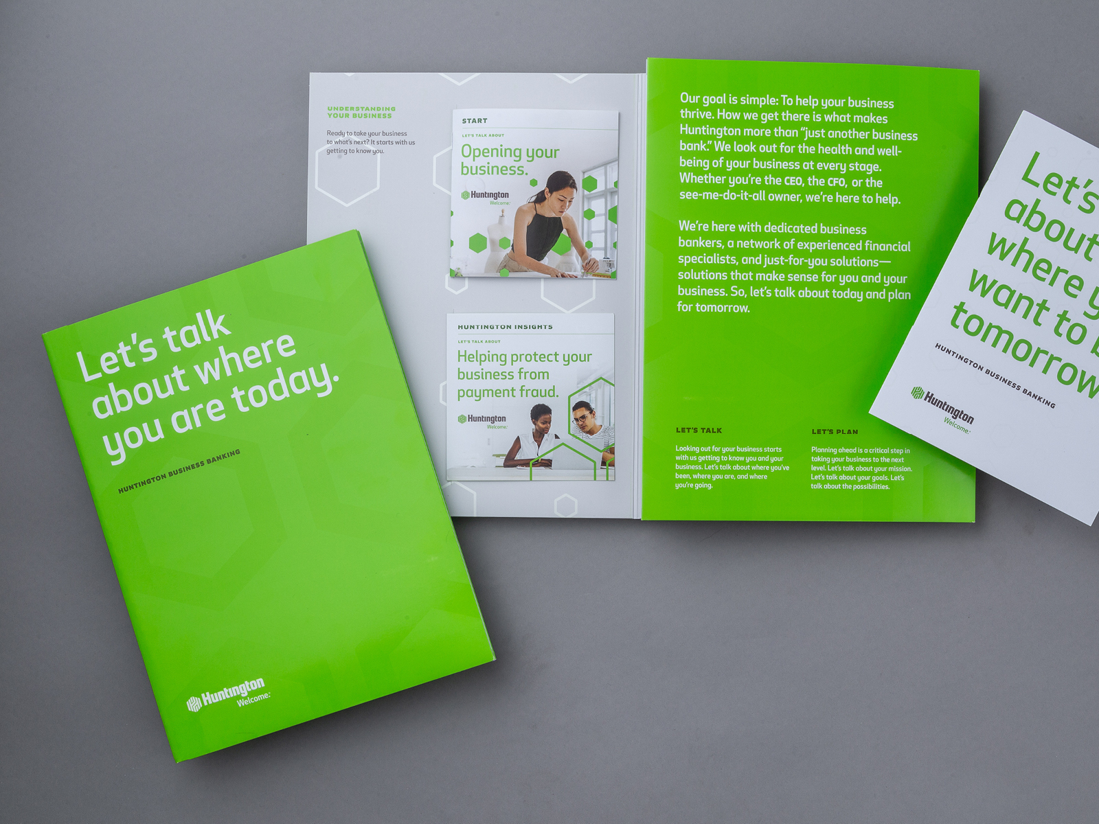 Business Banking Brochures by Madison Rhodes for Nonfiction on Dribbble