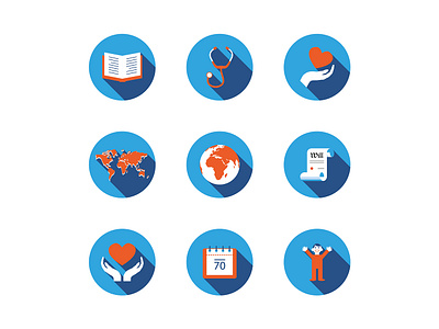 Unicef Icons editorial illustration icons illustration unicef