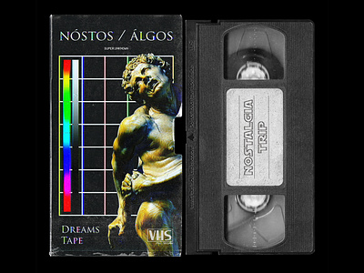 VHS Tape and Cover Mockup