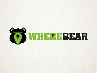 WhereBear app logo logo mobile app