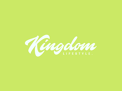Kingdom Logotype calligraphy cursive handlettering letter lettering script type typo typography