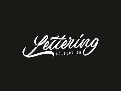 Lettering Collection calligraphy collection cursive handlettering letter lettering script type typo typography