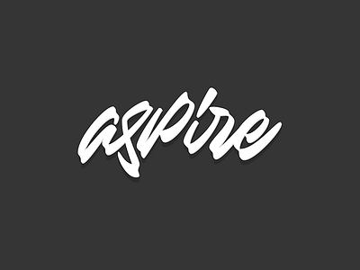 Aspire Lettering