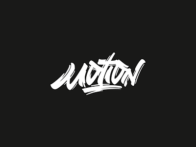 Motion Lettering