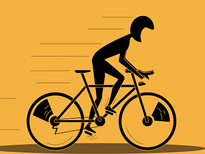 Bicycle bicycle black flat icon illustration vector