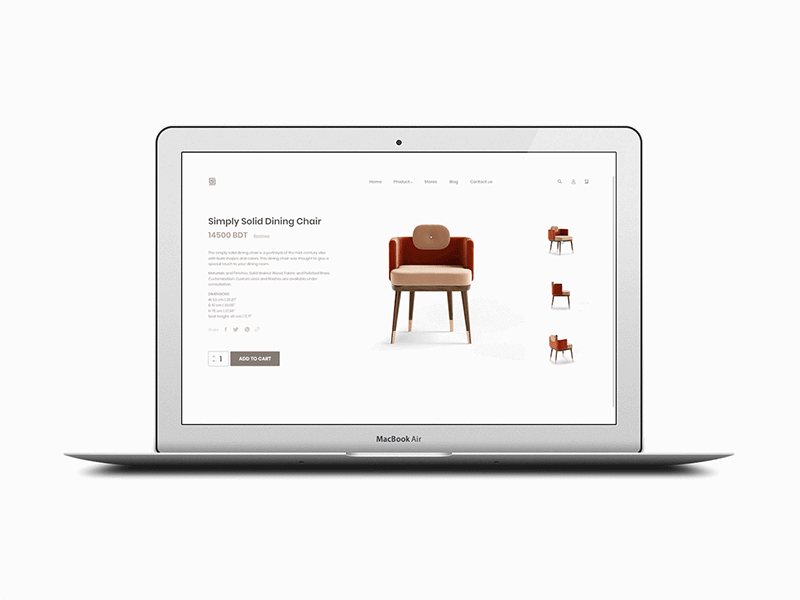 Website interaction amirislam buying casestudy ecommerce design furniture website micro interaction product page web interaction web interface website design