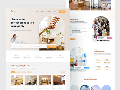 Homely Real Estate Landing Page