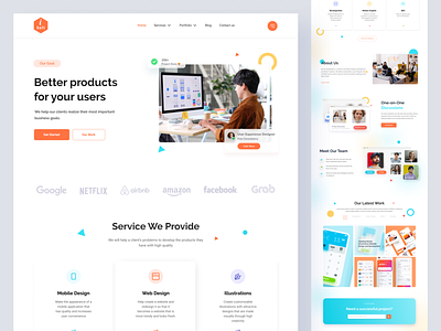 Digital Agency Landing Page