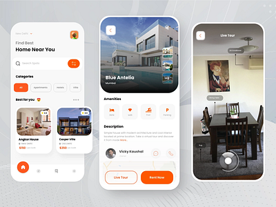 Real Estate App UI