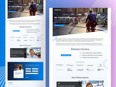 Mobinck Landing Page Design adobe ai app branding design figma graphic design healthcare iot logistic machinelearning mobility photoshop supplychain telematics transport ui ux web xd