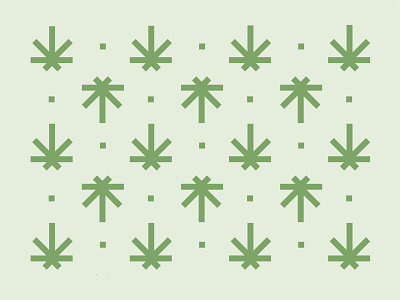 Green leafs pattern cannabis geomteric green leafs marihuana nature pattern design weed
