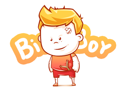 Billy Boy character game illustration vector
