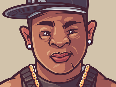 Dr.Dre art character fan funny game illustration man vector