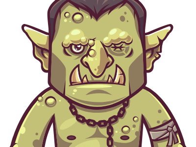 Heroes of Ethereum Orcs blockchain character ethereum funny game illustration orc vector warrior