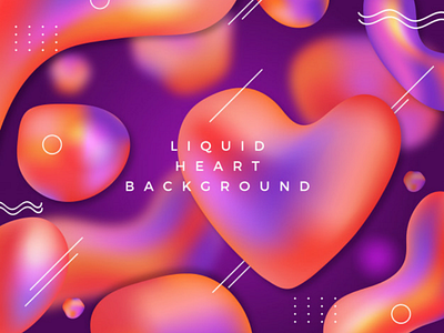 Liquid heart background for download abstract background colourful design designer download flow fluid graphic heart image latest link liquid modern premium stock trendy vector vibrant