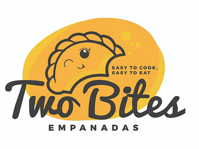 Fun logo design brand branding clean design designer empanadas expression face food graphic identity logo logotype modern