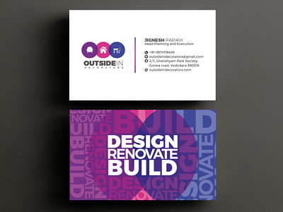 Logo and business card design brand branding build business cards cards colorful designer furniture graphic graphic design icons identity logo logotype modern print renovate stationary