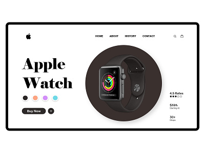 Apple Watch adobe xd adobexd apple apple watch design designer99studio ui webdesign