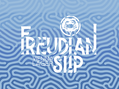 Freudian Slip Beer Label for Crabtree Brewing Company