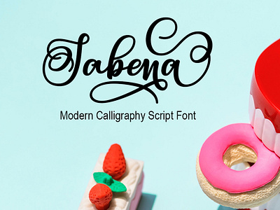 Sabena Modern Calligraphy Script Font Free font freebies freefont typogaphy