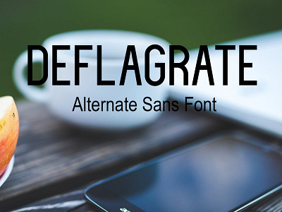 deflagrate font freebies freefont typography