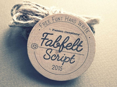 Fabfelt Script Typeface Free Font