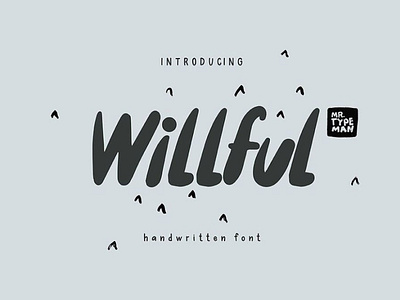 Willfull Handwritten brush Font Free